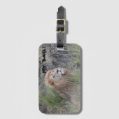 MALE LION BAGAGELABEL (Voorkant (verticaal))