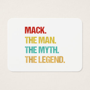 Mâle Mack L'Homme Le Mythe La Légende