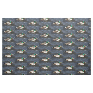 Male Mallard Duck Fabric Stof