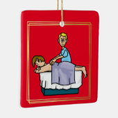 Mâle Massage Ornement de Noël (Droite)