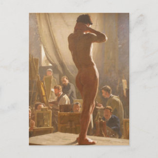 Male Nude Model Briefkaart