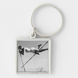 Male Pole Vaulter Sleutelhanger