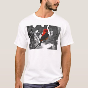 Male Scarlet Tanager T-shirt