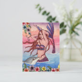 Maleah - Carte Postale Dolphin Mermaid (Debout devant)