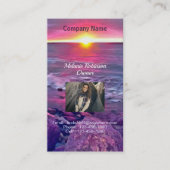 Malecon Sunset 0911 Carte de visite (Devant)