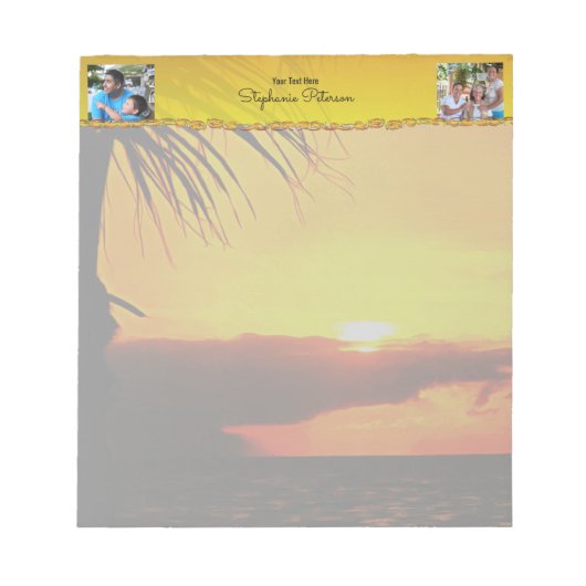 Malecon Sunset 2441 Notitieblok (Voorkant)