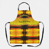 Malecon Sunset 2441 Schort (Voorkant)