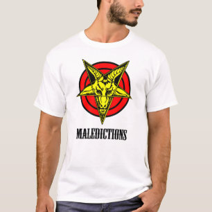 Maledictions Mannen White T-shirt