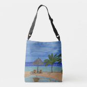 Malediven crossbody tas (Achterkant)