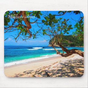 Malediven eiland mousepad door storeman muismat