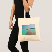 Malediven geïnspireerde canvas tas (Voorkant (product))
