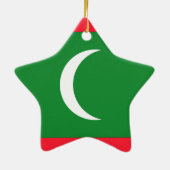 Malediven Keramisch Ornament (Achterkant)