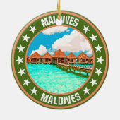 Malediven Keramisch Ornament (Achterkant)