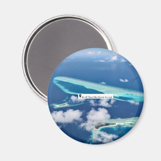 Malediven Magneet (Voorkant / Achterkant)