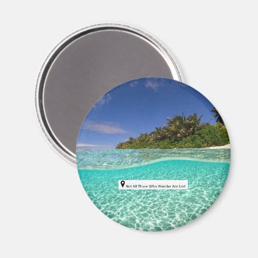 Malediven Magneet (Voorkant / Achterkant)