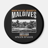 Malediven Magneet (Voorkant)