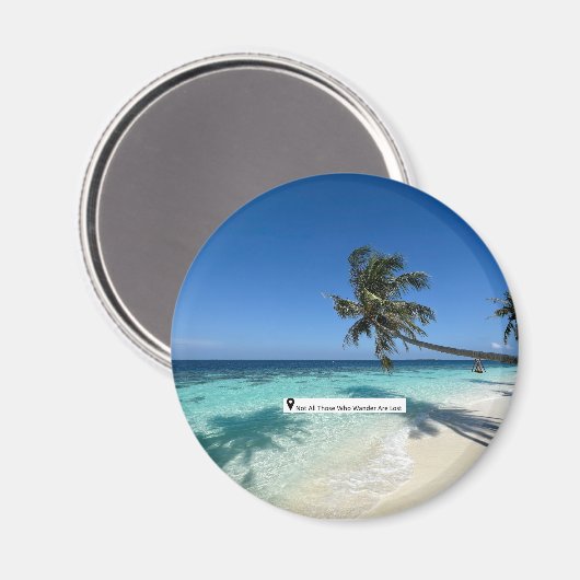 Malediven Magneet (Voorkant / Achterkant)