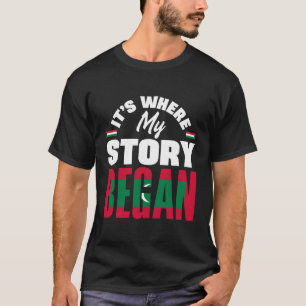 Malediven Malediven Maldiven Vlag Waar Mijn Stop T-shirt