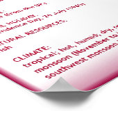 Malediven Poster (Hoek)