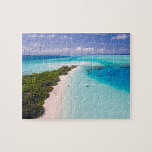 Malediven puzzel legpuzzel (Horizontaal)