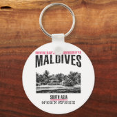 Malediven Sleutelhanger (Voorkant)