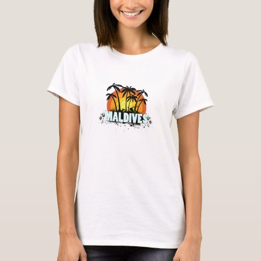 Malediven T-shirt (Voorkant)