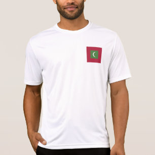 Malediven vlag t-shirt