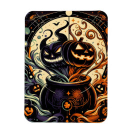 Maleficent Jack O'lantern Flexibele magneet