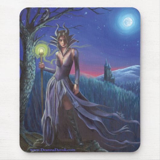 Maleficent - Mousepad Muismat (Voorkant)