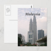 Maleisië Cityscape Briefkaart (Voorkant / Achterkant)