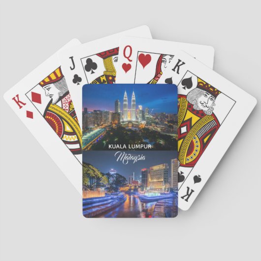 Maleisië Pokerkaarten (Achterkant)