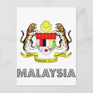 Maleisische Emblem Briefkaart