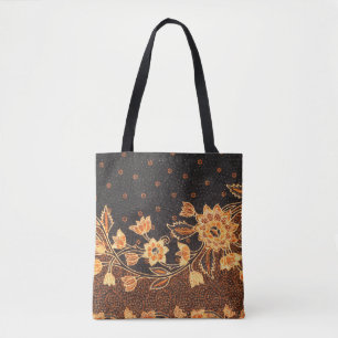 Maleisische Indonesische batik kunst schoonheid Draagtas