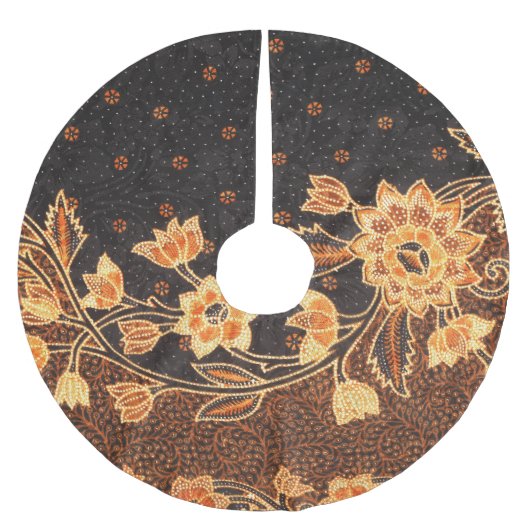 Maleisische Indonesische batik kunst schoonheid Kerstboom Rok (Voorkant)