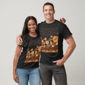 Maleisische Indonesische batik kunst schoonheid T-shirt (Unisex)