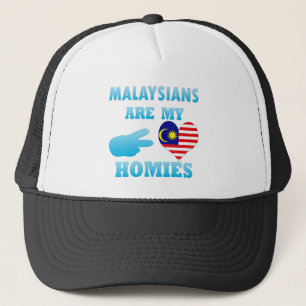 Maleisische mensen zijn mijn Homies Trucker Pet