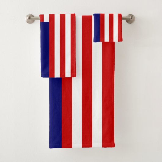 Maleisische vlag bad handdoek (Insitu)