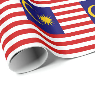 Maleisische vlag cadeaupapier