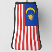 Maleisische vlag Jalur Gemilang Golfheadcover (Draai 90)