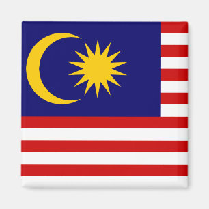 Maleisische vlag magneet
