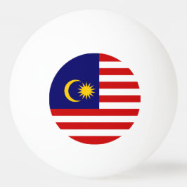 Maleisische vlag pingpongballen