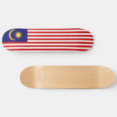 Maleisische vlag skateboard (Horizontaal)