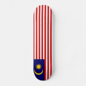 Maleisische vlag skateboard (Voorkant)