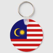 Maleisische vlag sleutelhanger (Voorkant)