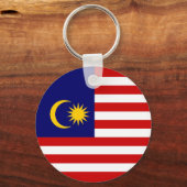 Maleisische vlag sleutelhanger (Voorkant)