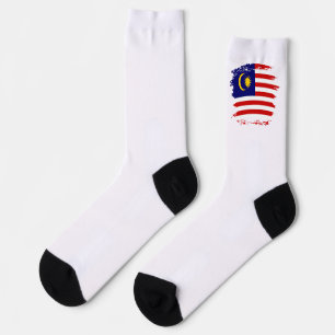 Maleisische vlag sokken