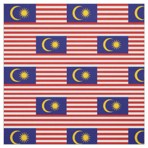 Maleisische vlag stof