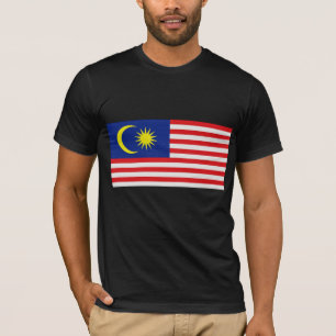 Maleisische vlag t-shirt