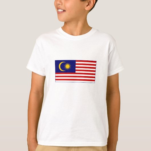Maleisische vlag t-shirt (Voorkant)