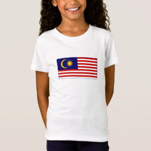 Maleisische vlag t-shirt